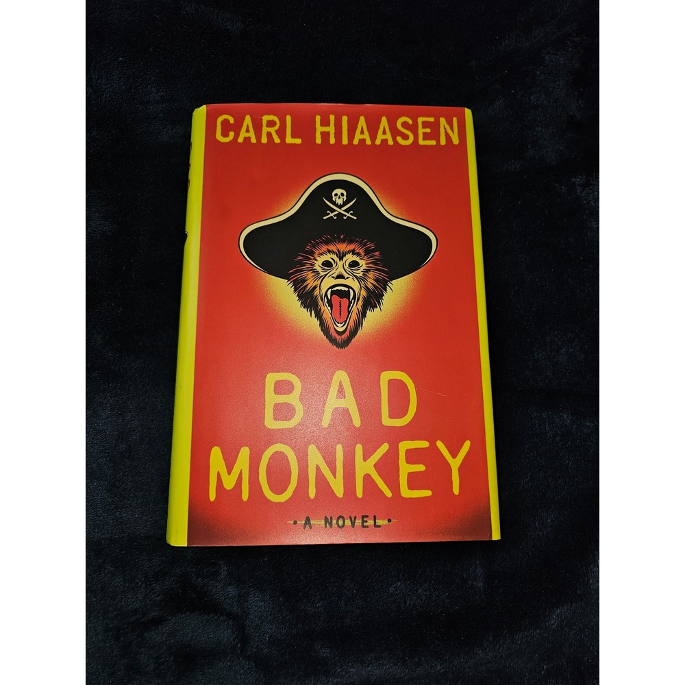 Carl Hiaasen novel  Bad Monkey, a satirical mystery thriller published 2013